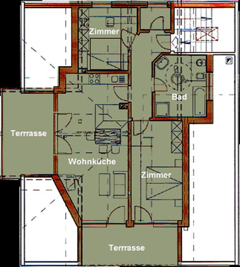 Oberegghof Ferienwohnung Hahnenkamm Rifiano Exterior foto